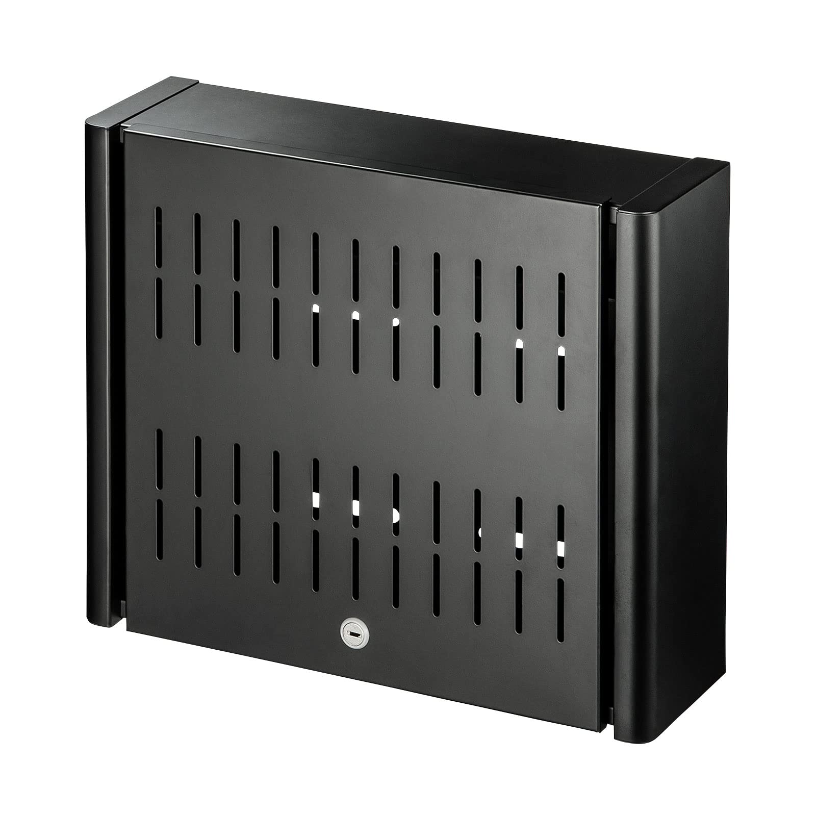 

Sanwa Supply Заднее крепление для монитора VESA Защитный бокс с замком, черный MR-VESA10, чёрный