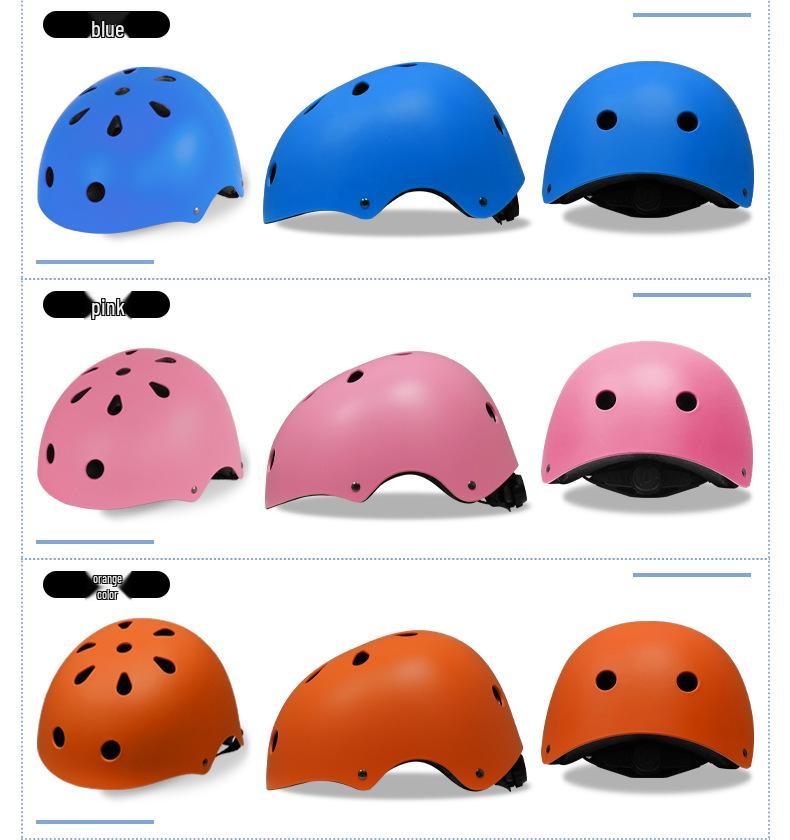 Casco Multisport Fiore di Prugno per Adulti e Bambini - Attrezzatura di Sicurezza per Arrampicata, Bicicletta senza Pedali, Monopattino, Pattinaggio a Rotelle.