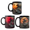 Unique 3D Witches Themed Ceramic Mugs Large Capacity Halloween Gift Coffee Cup For Hot Chocolate Teas Halloween Gift