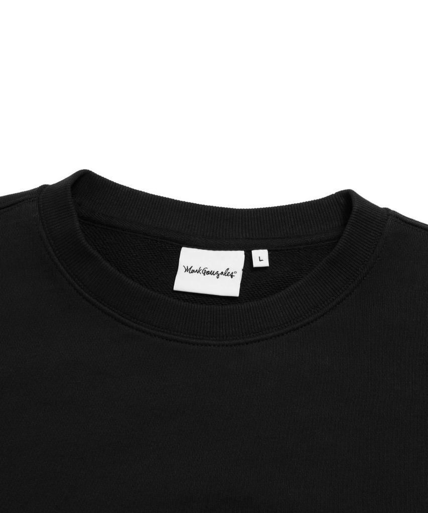 MARK GONZALES Angel Wappen Sweatshirt - Black