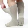 Plus Size Non-Slip Antibacterial Socks for Men and Women - Sweat-Absorbing, Loose Cuff, Sugar Foot Design