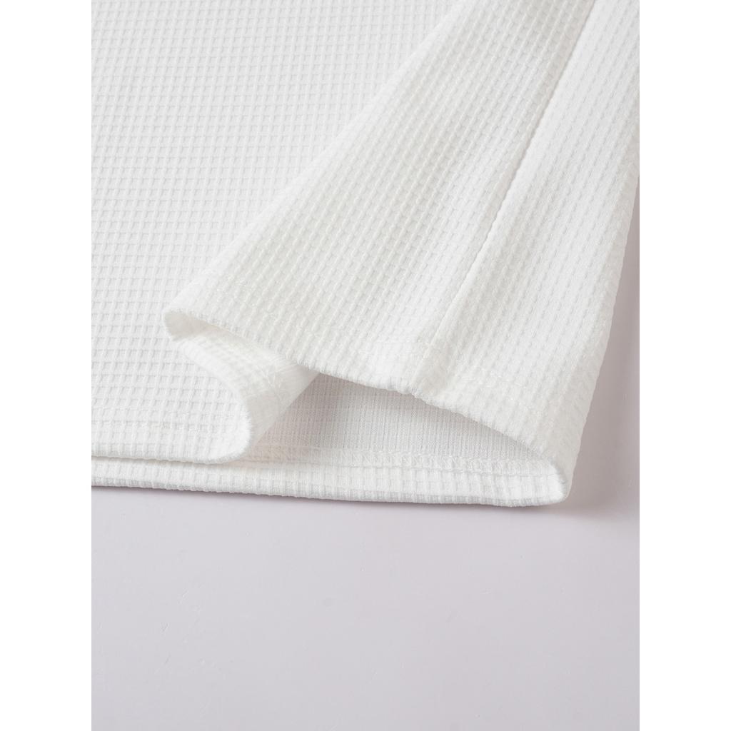 Men's Solid Color Long Sleeve T-Shirt Shirt Men's Casual Sports Top