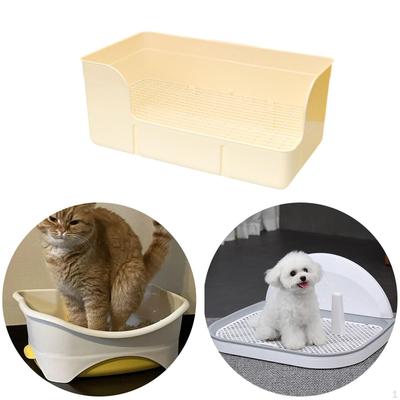 Rabbit Litter Box Corner Pan Bedpan Pet Toilet Toliet for Cat Hamster Guinea Pig