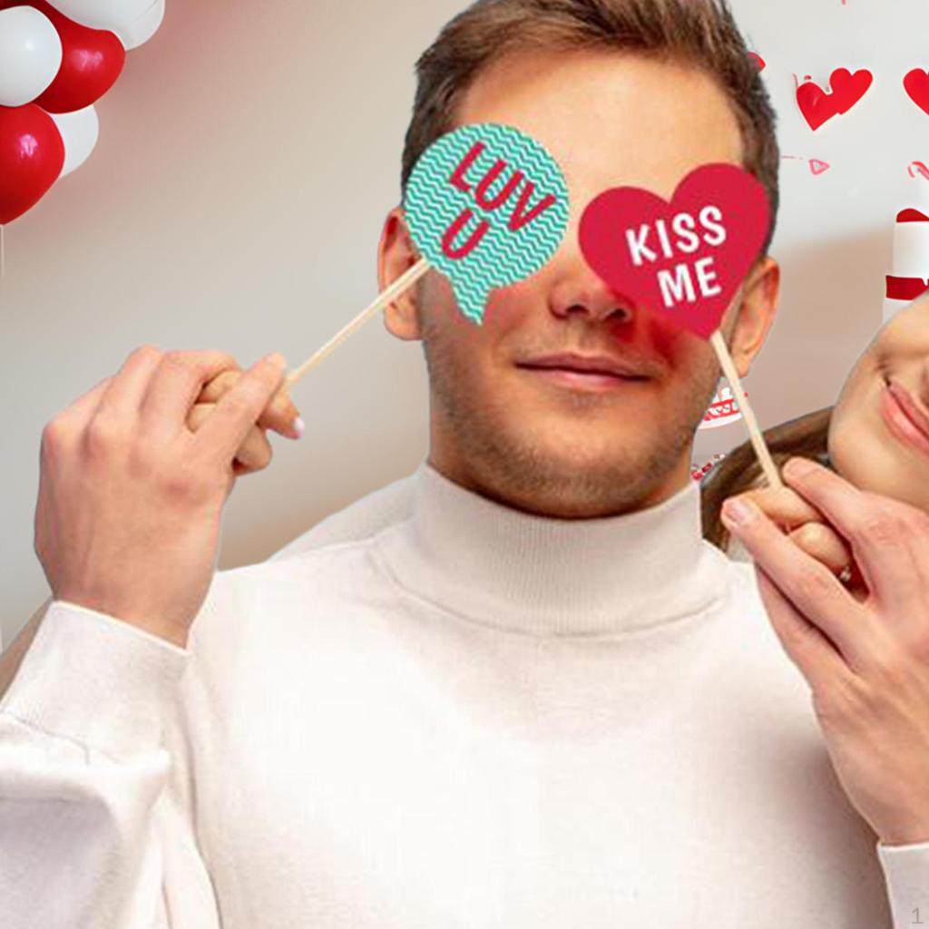 Valentine's Day Props Fun Props. Wedding for Prom, Parties, Year