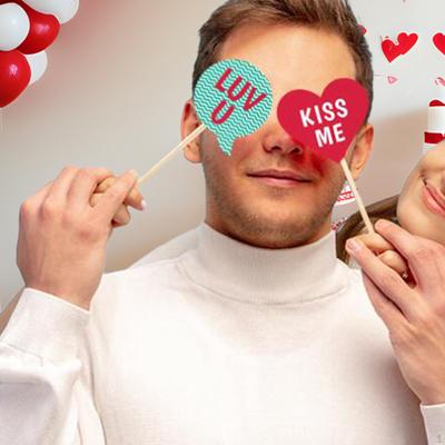 Valentine's Day Props Fun Props. Wedding for Prom, Parties, Year