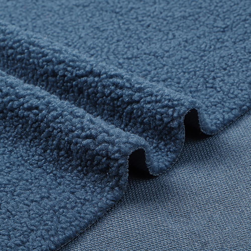 

Teddy Fleece Fabric Lamb Cashmere Winter Soft Granular Plush Solid Color Polyester Flannel For Clothing Sofa Hat Sweater DIY Toy 50cmX160cm