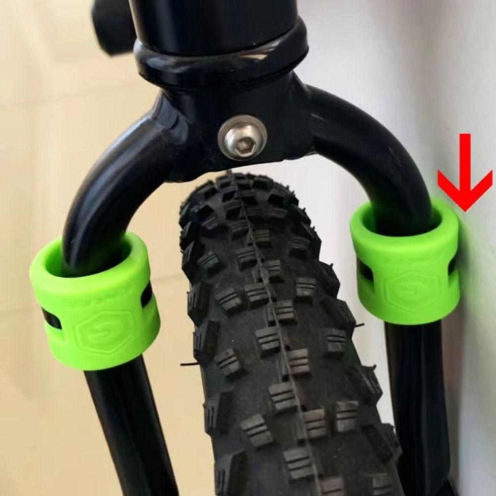 Rubber Bicycle Protective Gear Protective Ring Protection Ring Guard Chain  Folding Bike