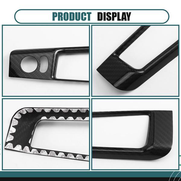 Carbon Fiber Lift Switch Panel for Fiat 500 Abarth 595/695 (08-24)