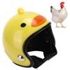 Chicken Helmet Small Headwear Funny Pet Helmet Accessories for Small Chickens and Birds