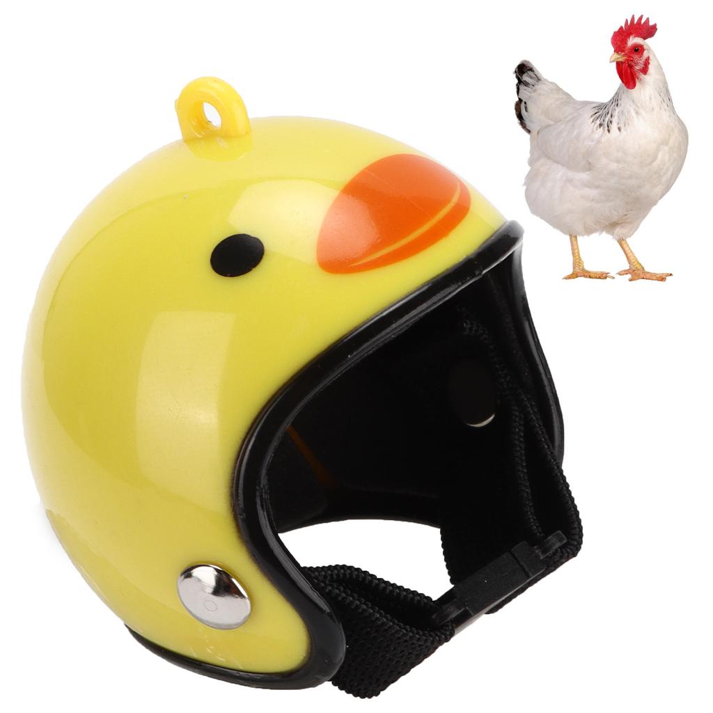 Chicken Helmet Small Headwear Funny Pet Helmet Accessories for Small Chickens and Birds