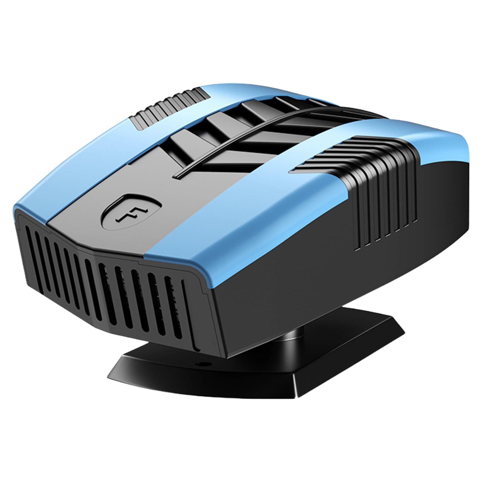 

Portable Electric Heating Fan 12V 150W Defogger Defroster Demister Car Defroster Windshield Heater for Car Windshield синій