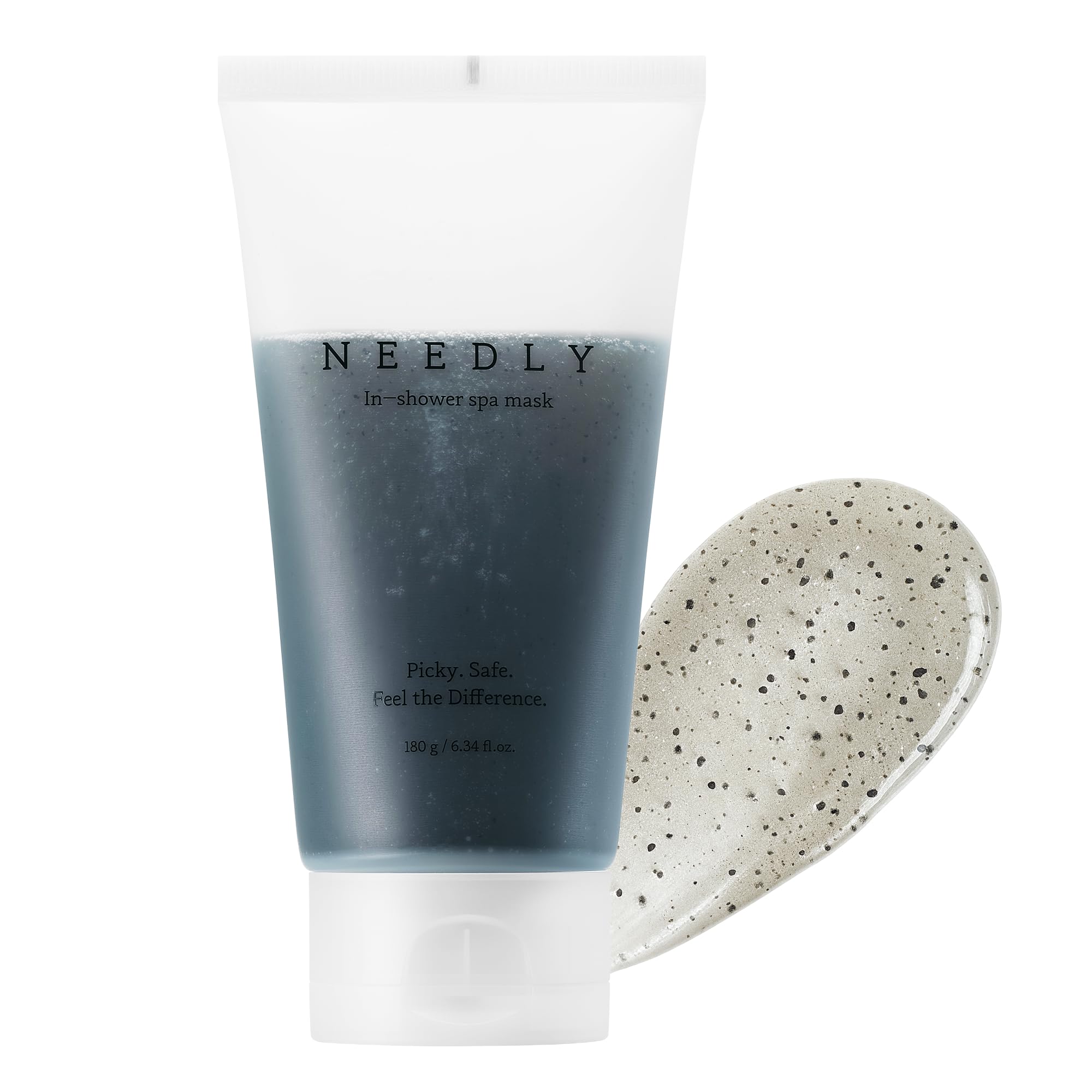 NEEDLY Spa Mask Cleanses Removes Blackheads In-Shower - Exfoliates, Peels, Pores,