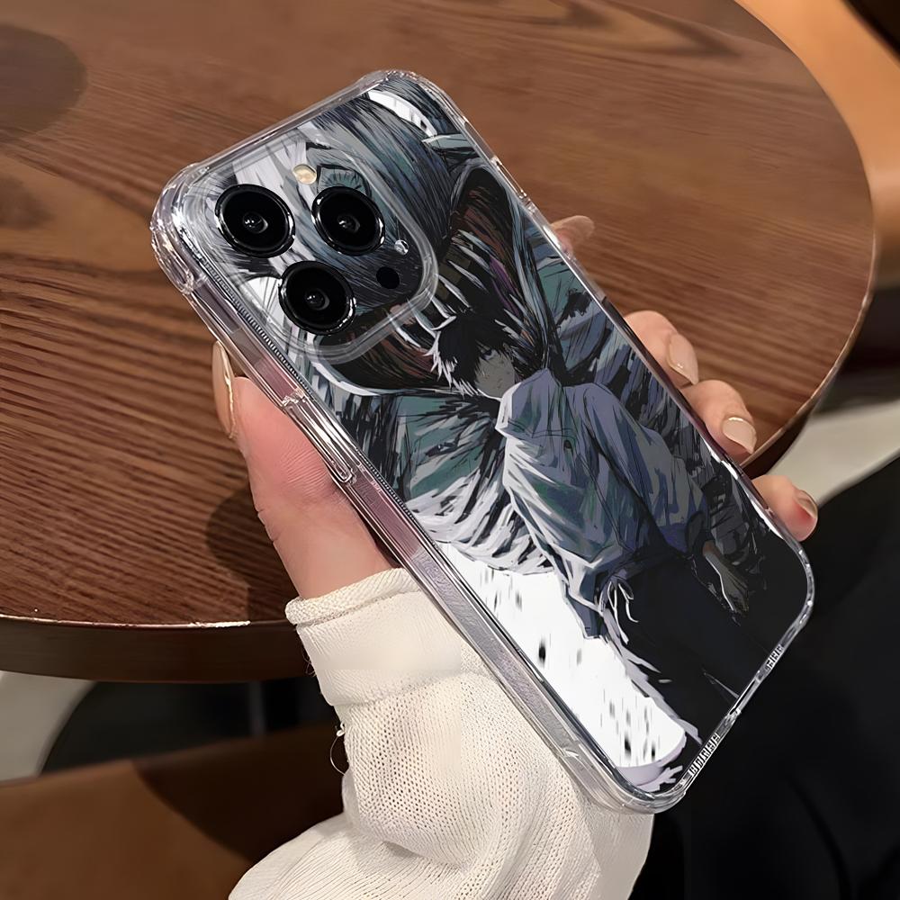 Jujutsu Kaisen Yuta Okkotsu Handyhülle Für IPhone 15 Pro Max 16 Pro Max 14 13 11 12 Mini Xs X Xr 7 8 Plus Se Transparente Hülle iPhone 14
