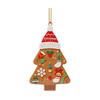 2D Christmas Decoration Pendant Christmas Tree Tag Theme Party Crafts Ornament
