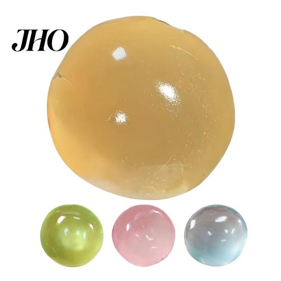 Tension Relief Toy 1/3/4Pcs Coconut Oil Stress Ball Slow Rising Clear Squeeze Non-Sticky Improving Focus Relaxation Stretchy Sensory Aid Reliever