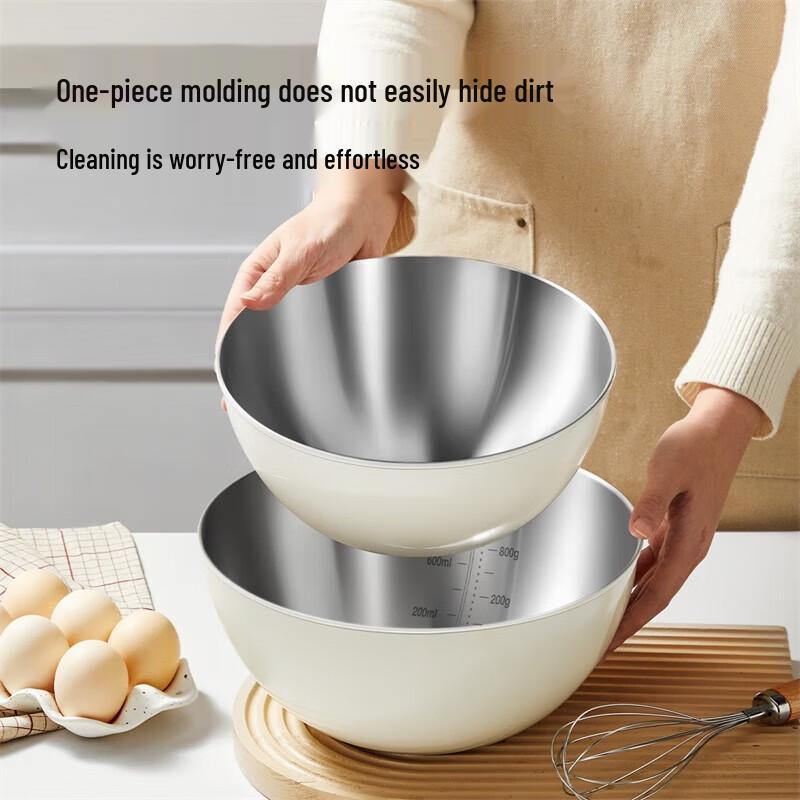 COOKER KING 304 Stainless Steel Basin & Drainer Set
