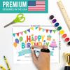 Happy Birthday Certificates for Students - 25 Student Birthday Certificates for Kids Classroom Must Haves, Teacher Supplies for Classroom Elementary,