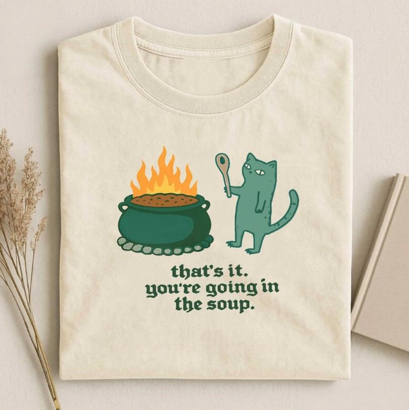 Sarcastic Cat Meme T-Shirt S