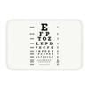 Snellen Eye Chart Front Floor Door Optometrist Optician Kitchen  Entrance Mat Outdoor   Bathroom Doormat Garage Carpet Rug