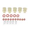 Kit di connettori per macchina da caffè Sostituzione per connettore per macchina da caffè DeLonghi resistente al calore e anelli in silicone