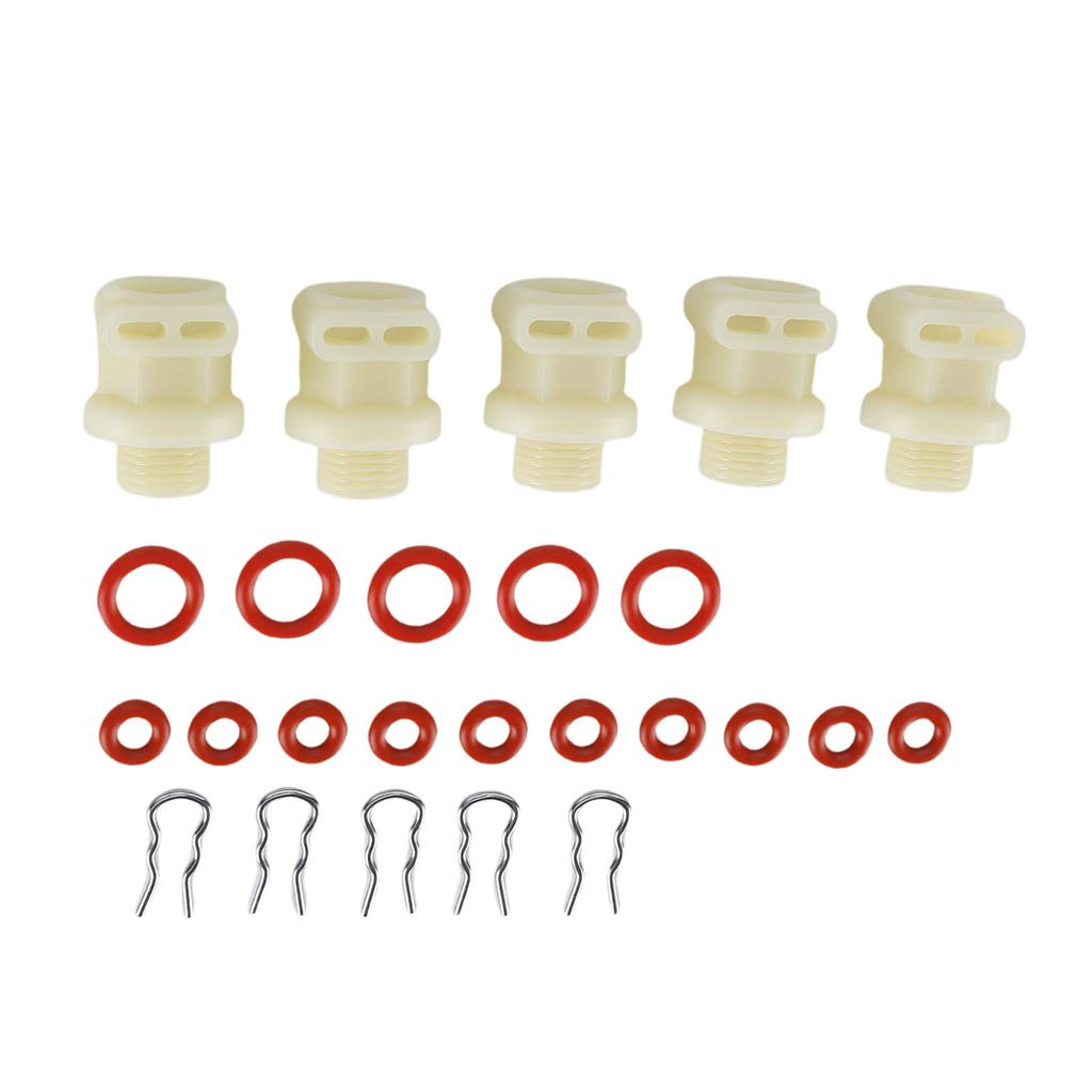 Kit di connettori per macchina da caffè Sostituzione per connettore per macchina da caffè DeLonghi resistente al calore e anelli in silicone