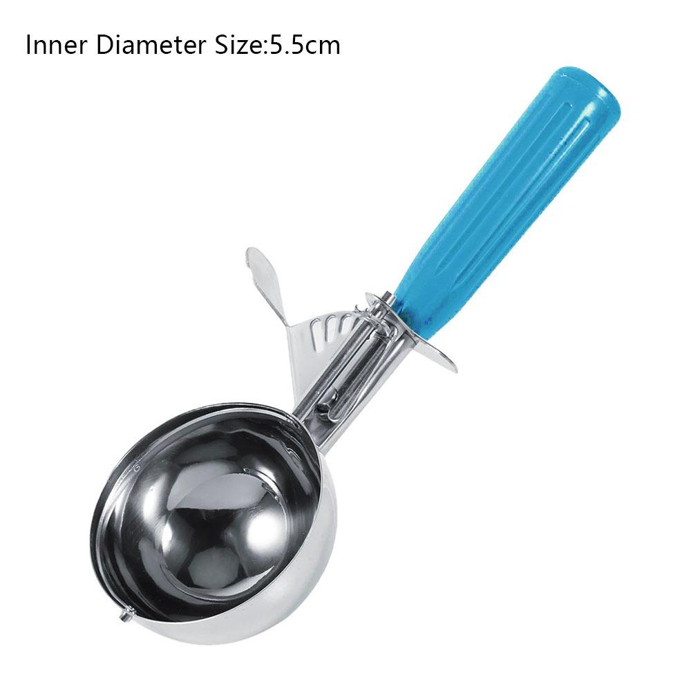 Gifts Stainless Steel Ice Cream Scoops Handle Portable Watermelon Baller Spoon Ball Kitchen Tool