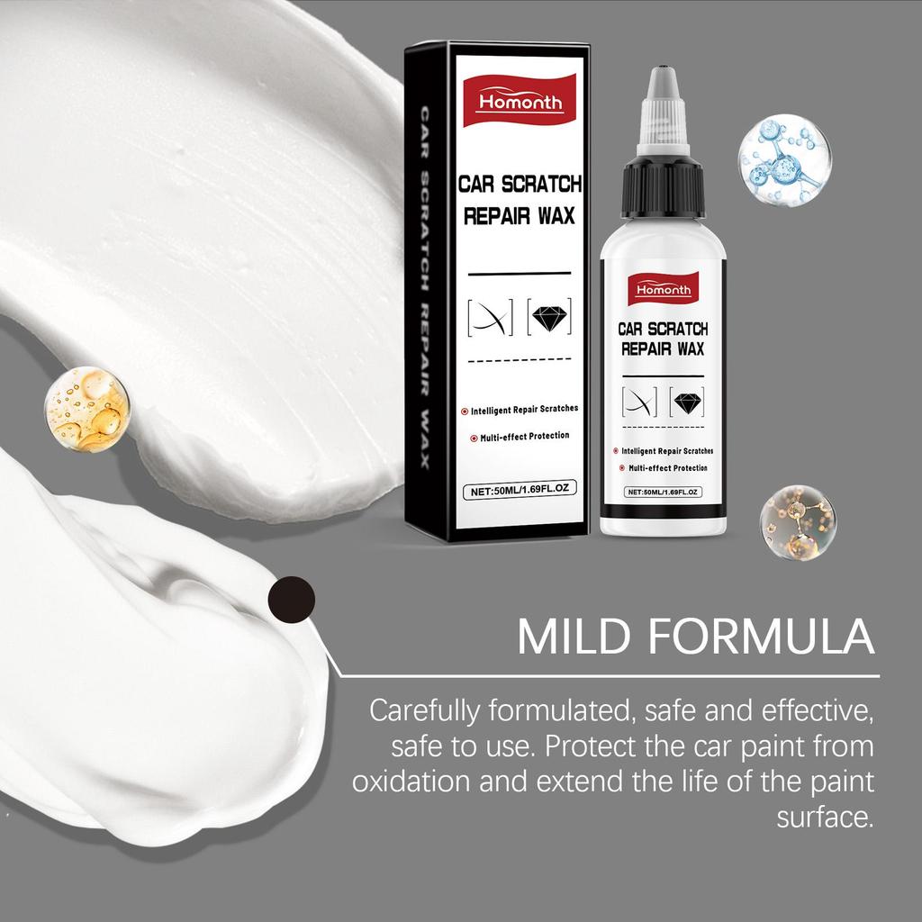 Homonth Car Scratch Wax Paint Maintenance Fluid Car Paint Scratch Remover & Polishing Fluid