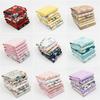 Pure Cotton Patchwork Fabric Set - Printed Fabric Scraps for Doll Clothes & Hair Ties, Handmade DIY Projects