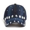 Adjustable Breathable Rhinestone Baseball Cap For Women Sequins Casual Sports Cap Rhinestone Hat