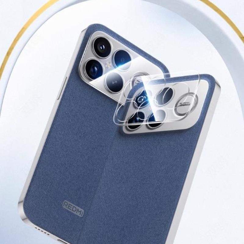 3D HD Transparent Camera Protector for Xiaomi Poco F8 Ultra F8 Pro Clear Explosion-proof Anti-scratch Full Cover Lens Tempered Glass Film Cap