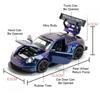 1:32 911 GT3RS Panamera Alloy Miniature Model Toys Diecast Doors Opened Pull Back Rubber Tires Vehices for Friend Birthday Gifts