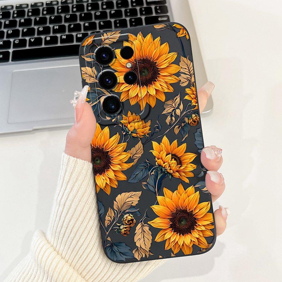 For Samsung Galaxy S24 Ultra Case Beautiful Cartoon Cover S24Ultra S928B S928U Soft TPU Phone Case For Samsung S24 Ultra Shell