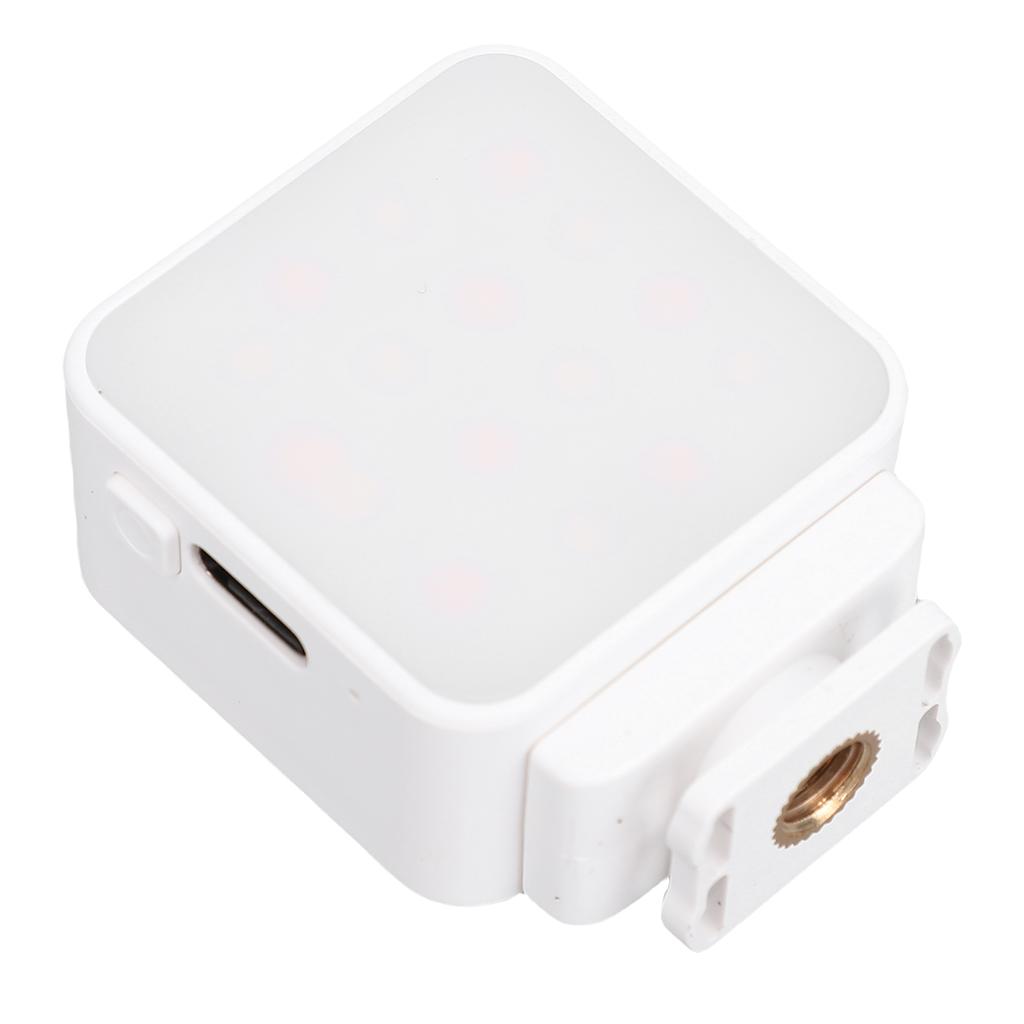 Magnetic Fill Light Fit for DJI Osmo Pocket 3 Action Camera LED Video Light Photography Fill Lighting Accessory White