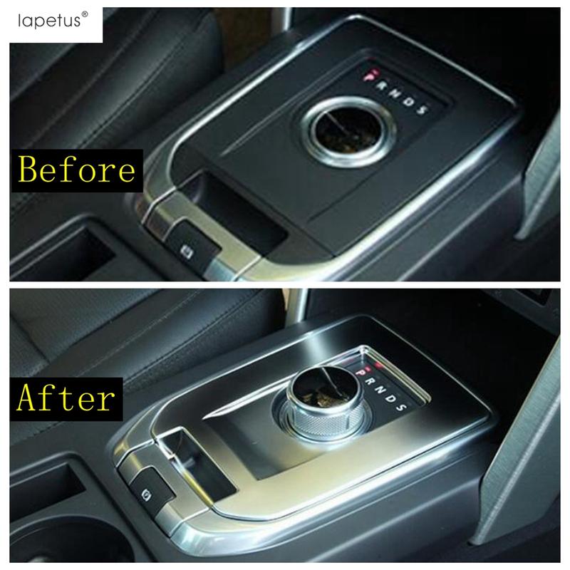 Zentraler Schaltwählhebel Panel Rahmen Dekoration Abdeckung Zierleiste Für Land Rover Discovery Sport 2015 - ABS Zubehör Interieur
