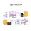10 Pairs  AMASS XT60 Plug Connector Male Female Set for   Racing Qua opter Multirotor Airplane