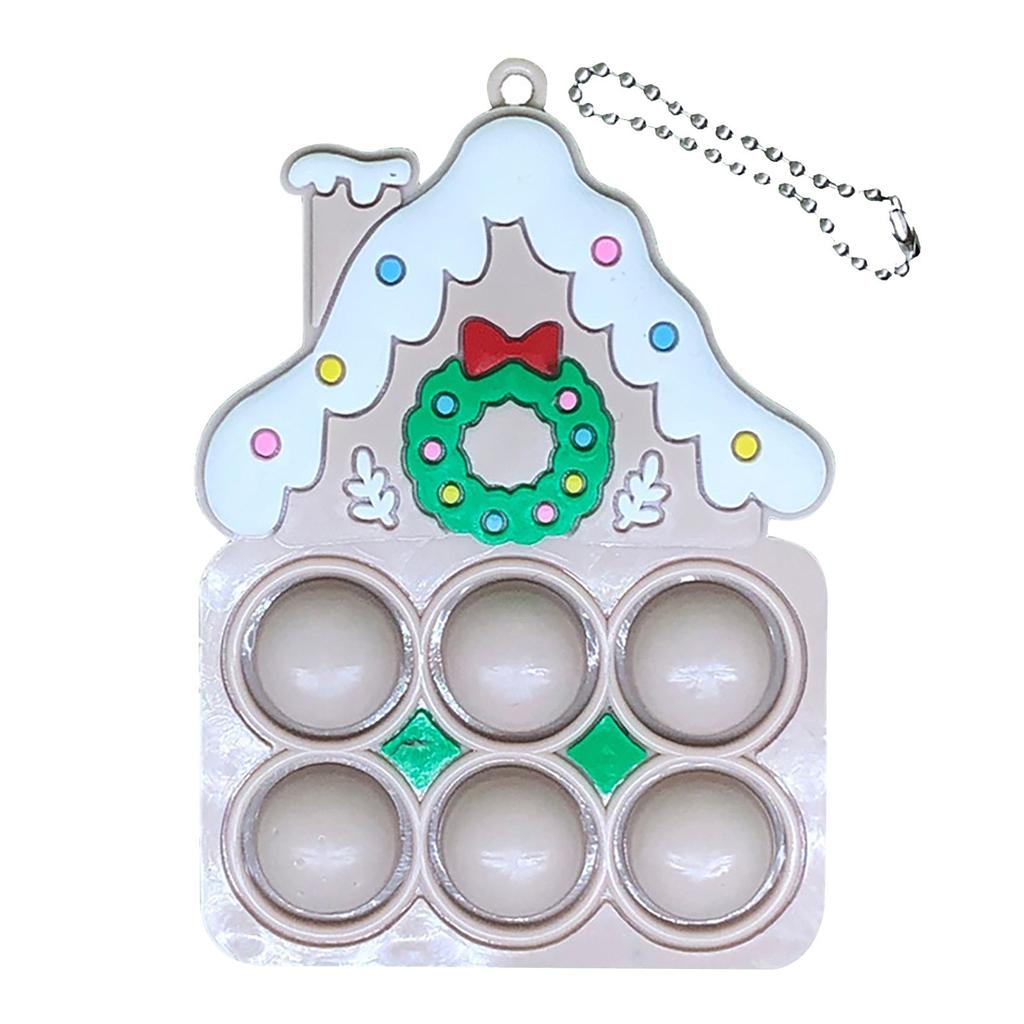 Vánoční silikonová dekompresní stolní puzzle dekompresní hračka