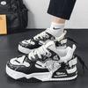 Mode Neue Herbst Herrenschuhe Herren Plateau-Sneakers für Herren 2025 Trenddesign Graffiti Skateboard-Schuhe Patchwork-Sneaker Zapatillas