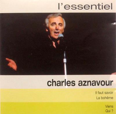 CD CHARLES AZNAVOUR - L'essentiel  724353712525 EMI 2002 France Jazz Used