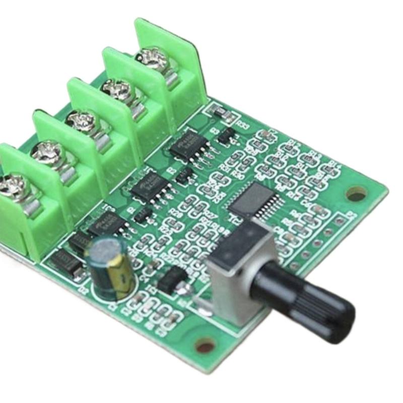 3A DC6V-24V Brushless Motor Speed Controller With 3 Phase Regulation And Reverse Polarity Protections Cleaning Equipment