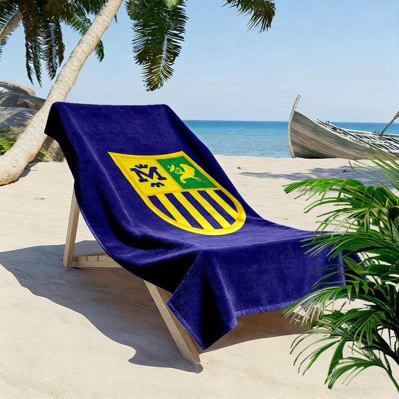 Asciugamano da Spiaggia Stampa Metalist Kharkiv, Asciugamano Grande Morbido Asciugatura Rapida per Spiaggia Campeggio Nuoto