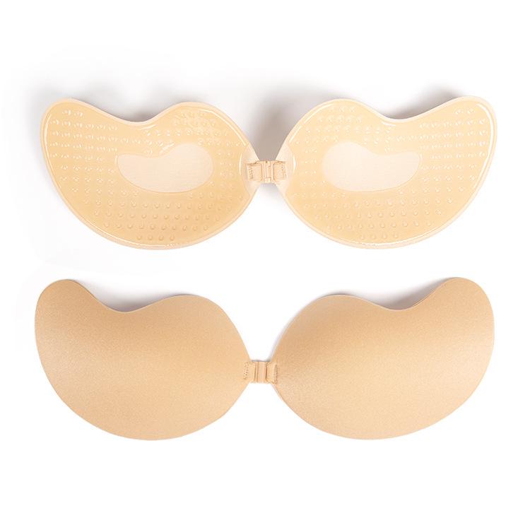 Breathable Strapless Silicone Nipple Covers: Invisible Smooth Round Stickers & Silicone Mango Bra