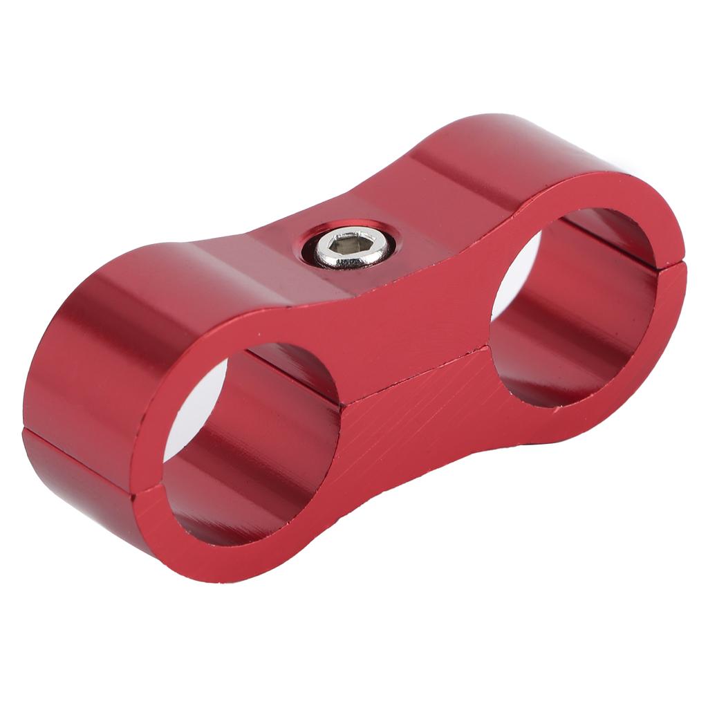 6AN Hose Separator Clamp Divider Clip Aluminum Alloy Fitting Bracket for FuelCelsiusOilCelsiusBrakeCelsiusGas Line