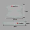 8PCS Car Door Bowl Side Protective Stickers for Peugeot  p 206 106 107 108 307 308 406 408 208 301 3008 2008 208XS Traveller