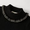 David Bella Girls' Sweater Autumn/Winter Children's Hoodie Top Middle and Large Children's Knitted Sweater