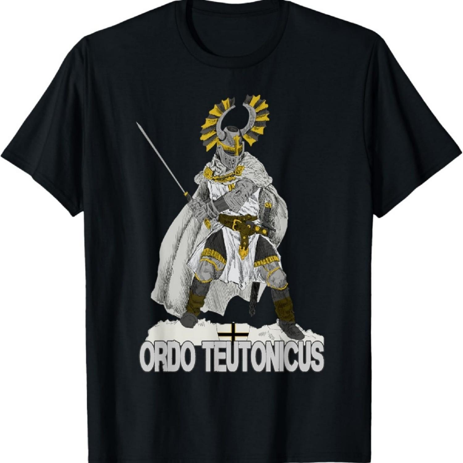 

Knights of the Teutonic Order Crusader T-Shirt XXXXXL чорний