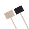 10PCS Durable Marker Greenhouse  Garden Tools Plants Tags Classification Marker Wooden Chalkboard