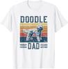 Mens Funny Vintage Doodle Dad - Aussie Doodle & Goldendoodle Unisex T-shirt