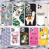 Lama Llama Alpacas Soft Phone Case For iPhone 16 15 14 13 12 11 Pro Max X XR XS 7 Plus 8 + SE 2020 Pattern Customized Cover 14 1