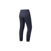 Li Ning Fitness Series Logo Print Fitted Thickened Fleece Warm Knitted Sports Pants Men Bottoms Ink-Gray AKLUA73-7