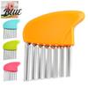 Kitchen Gadget for Vegetables Stainless Steel Potato Cutter Wavy Blade French Fry Slicer Manual Easy To Clean Utensil Energy Saving Chopper Cooking